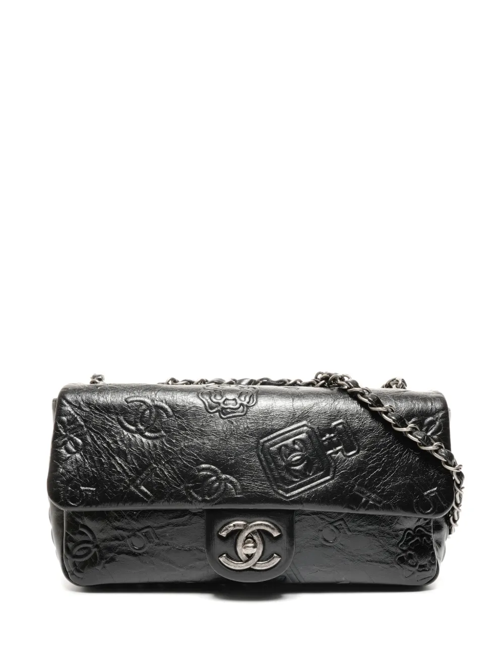CHANEL Pre-Owned 2010s Half Flap shoulder bag - Nero