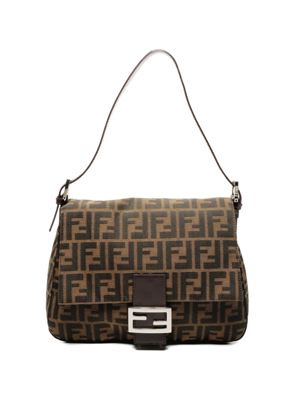 Fendi Pre-Owned 1990s Mamma Baguetteshoulder bag - Marrone