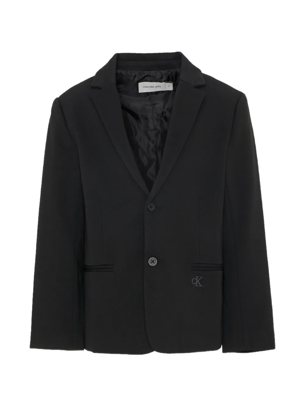 Calvin Klein Kids single-breasted blazer - Nero