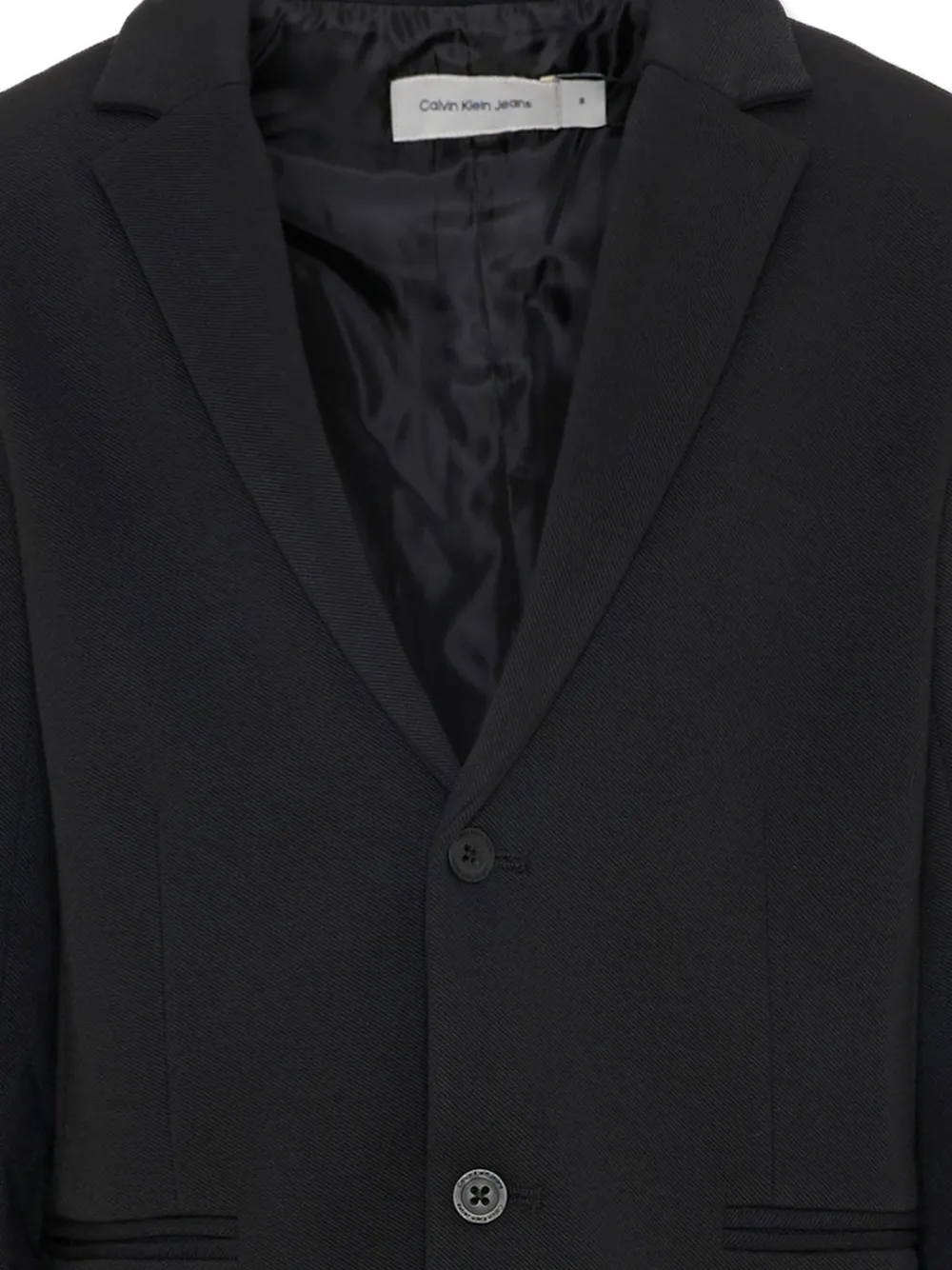  Calvin Klein Kids Single-breasted Blazer - Black 