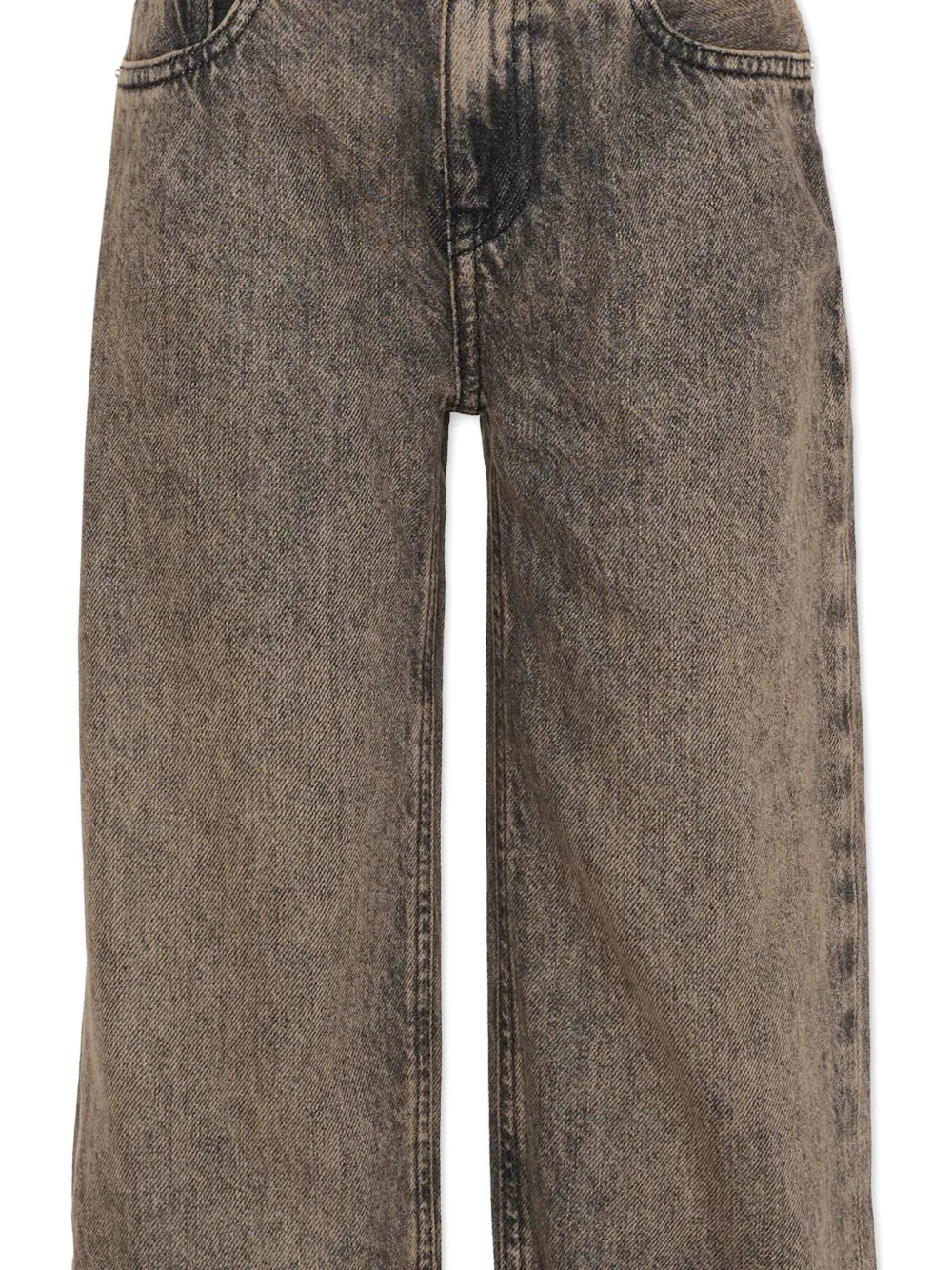  Calvin Klein Kids Rolled-cuff Jeans - Grey 