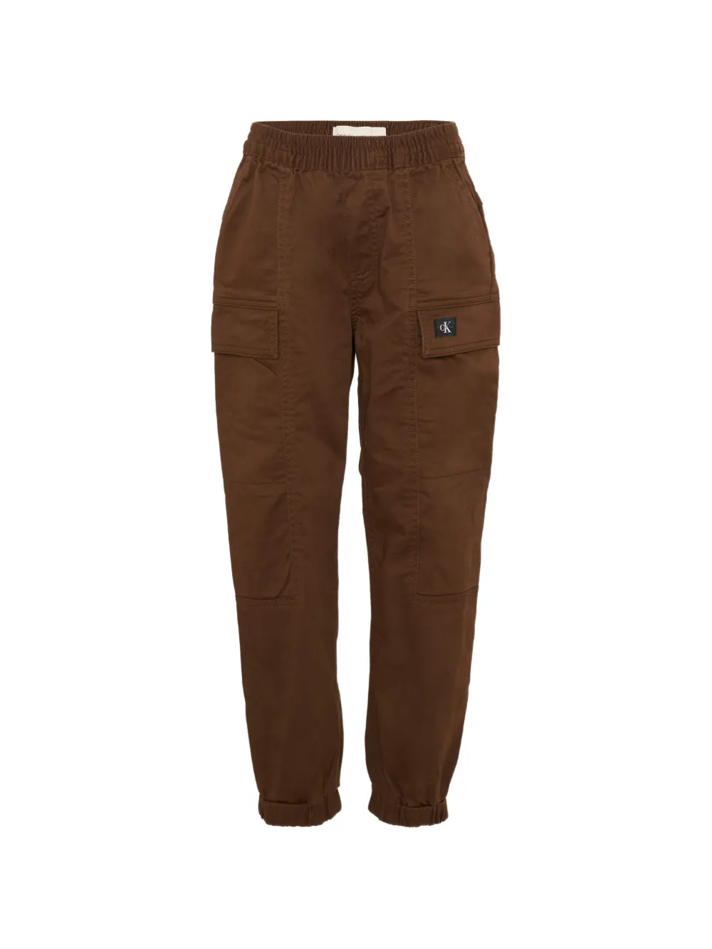 Calvin Klein Kids cargo-pocket trousers - Marrone