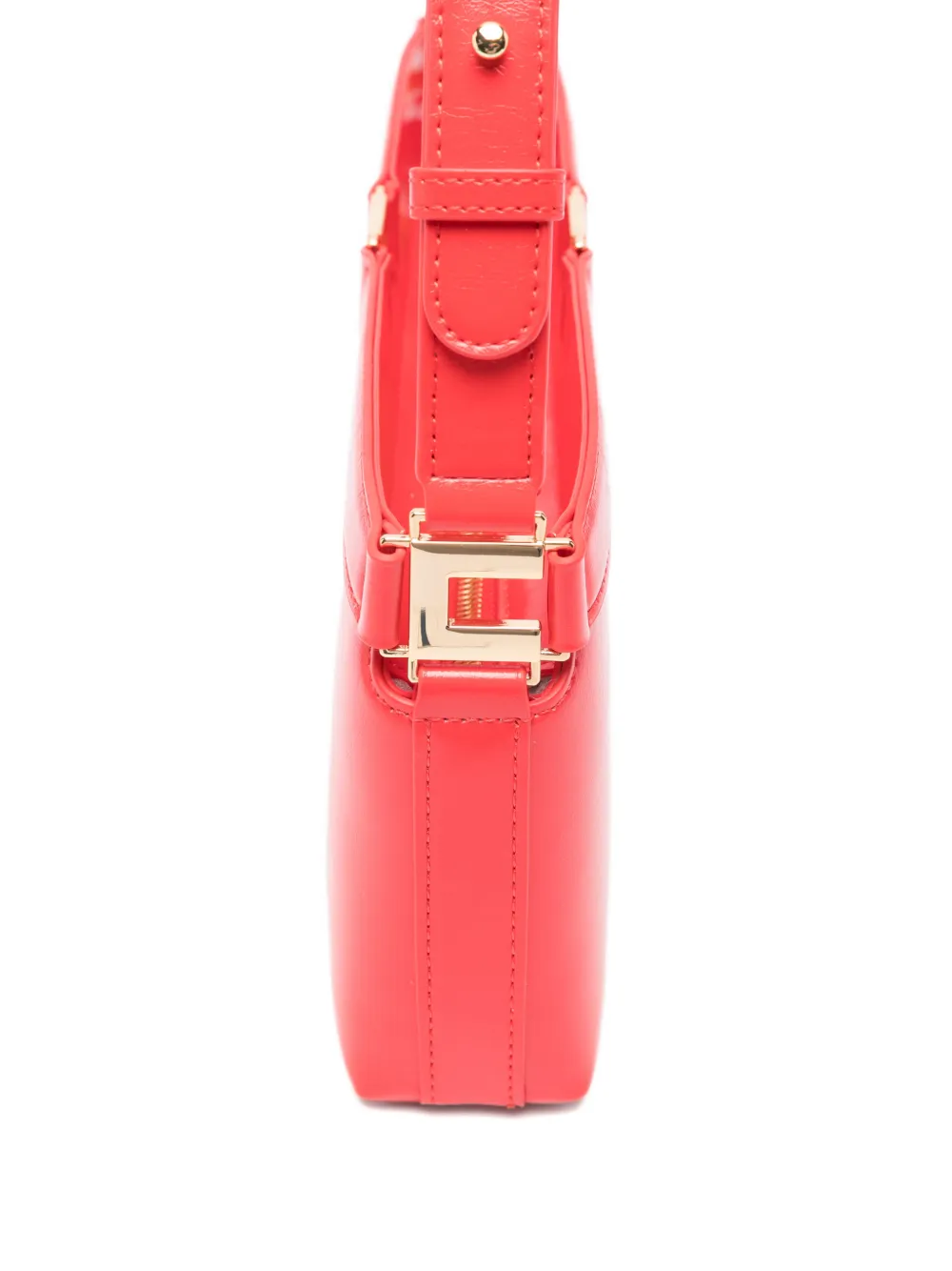 Elisabetta Franchi Tas met Naplak-effect Rood