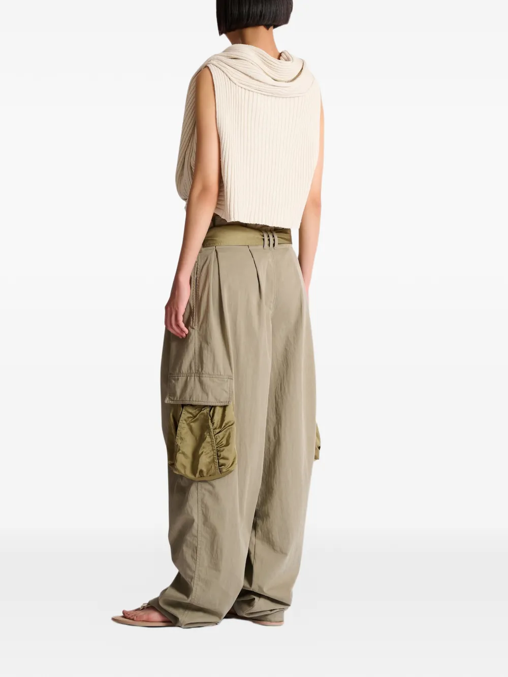 Balmain Cargo broek Groen