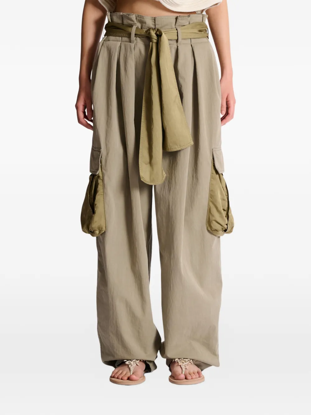 Balmain Cargo broek Groen