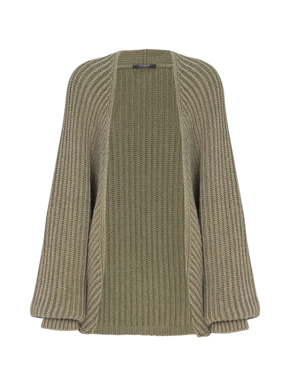 Balmain long-sleeve cardigan - Green