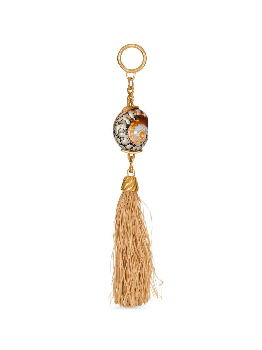 Balmain Ciondolo con nappa - Marrone