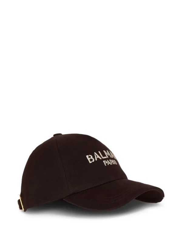 LIKE NEW Balmain Embroidered Baseball Cap 33753613_64762266_600.jpg main image 4
