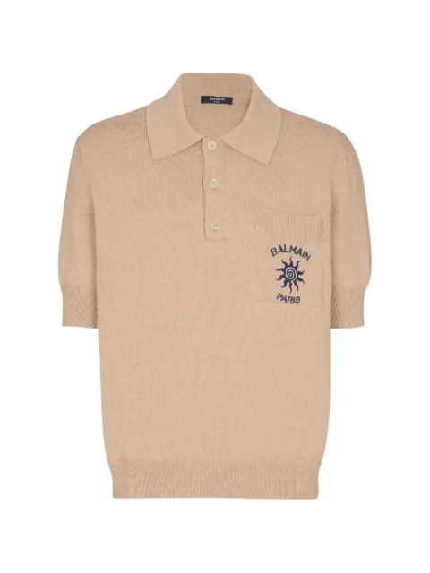 Balmain cotton sun polo