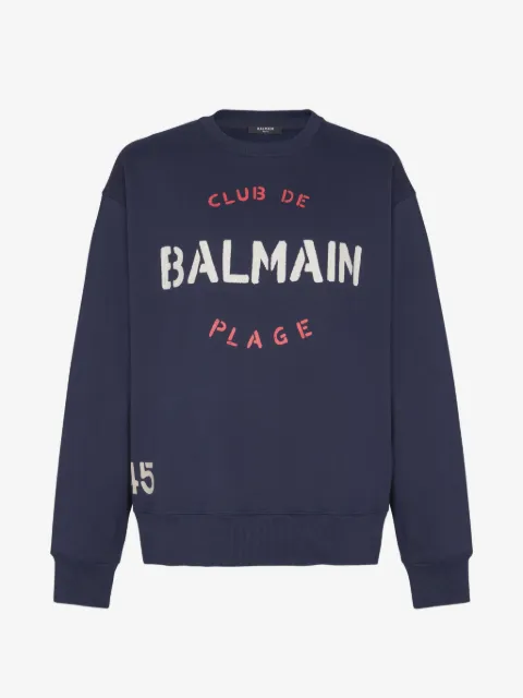 Balmain sweat à imprimé Balmain Club
