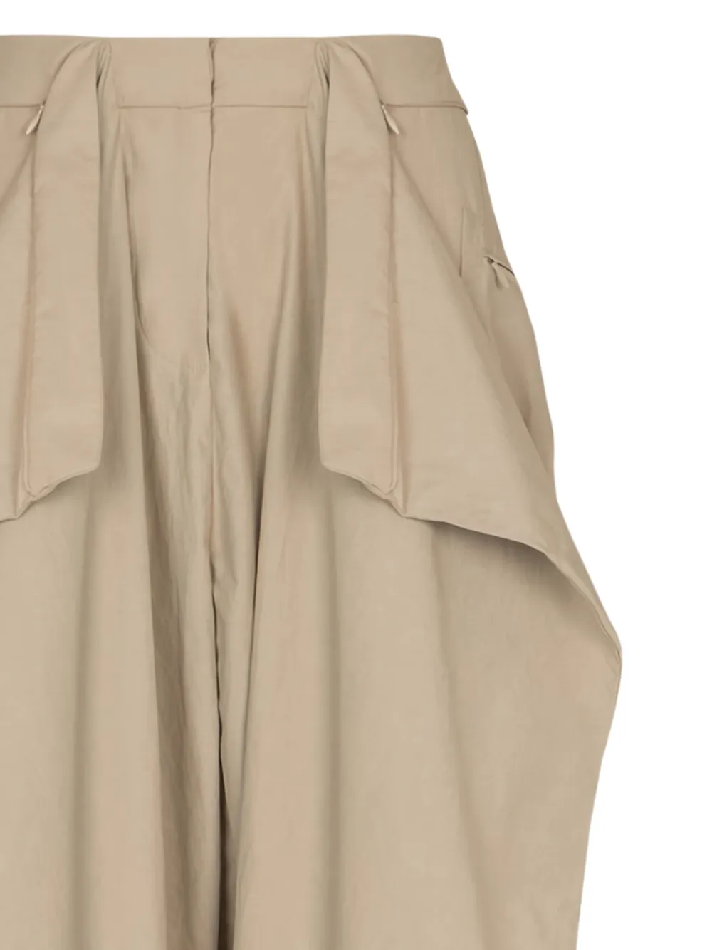 Balmain Broek met toelopende pijpen Beige