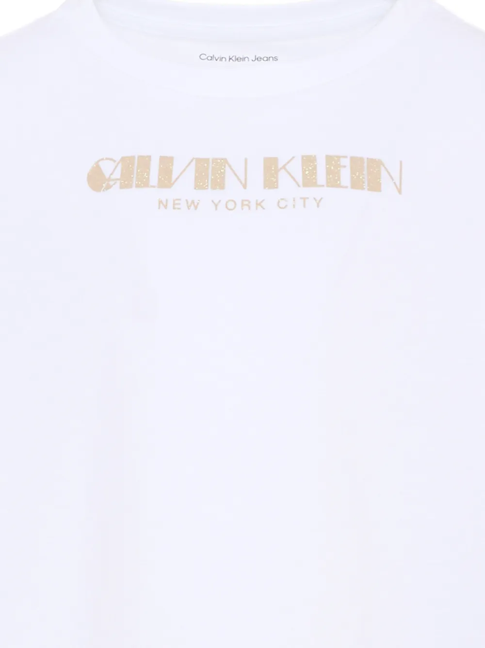 Calvin Klein Kids T-shirt met lange mouwen Wit