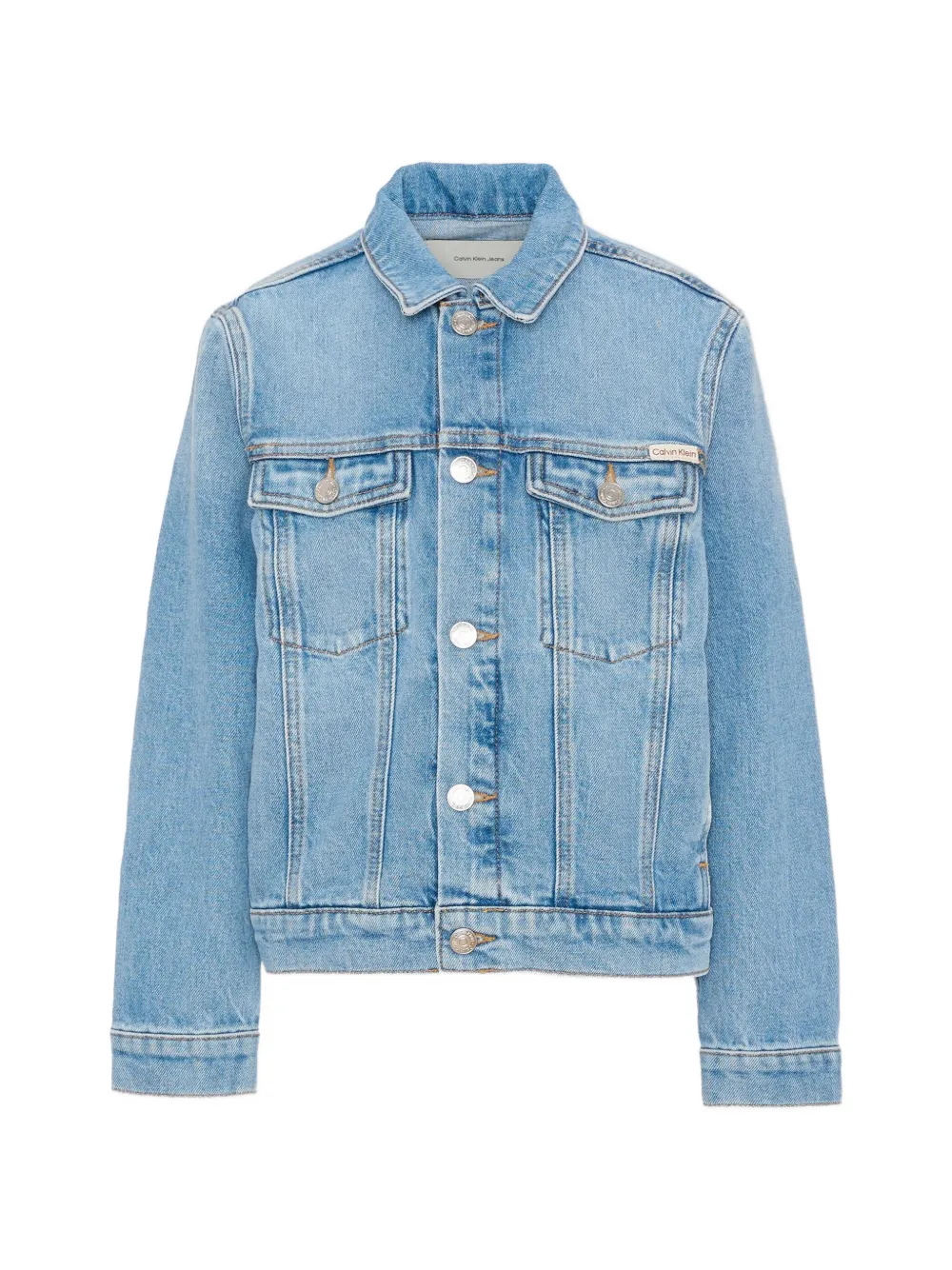 Calvin Klein Kids denim jacket - Blu