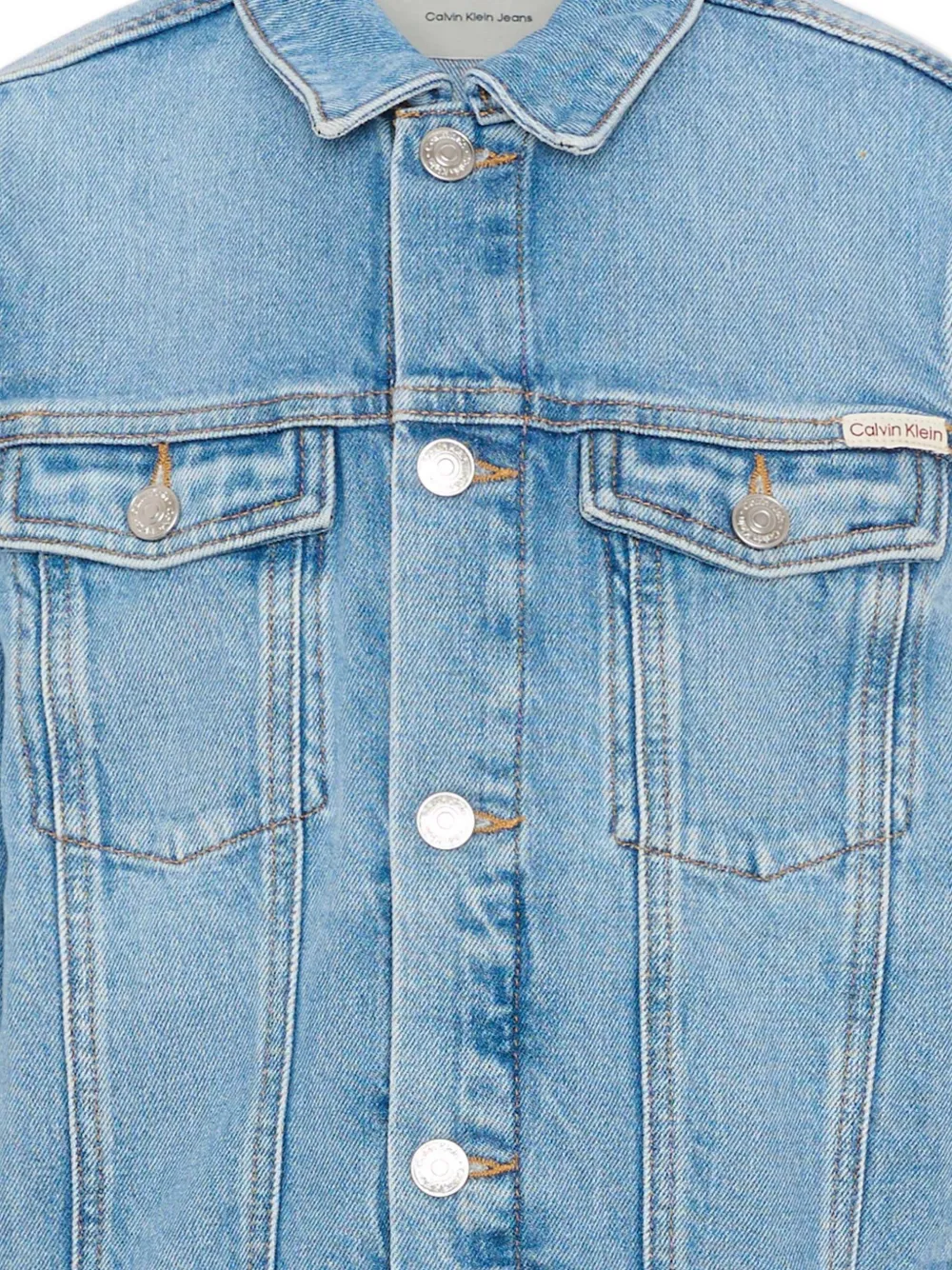  Calvin Klein Kids Denim Jacket - Blue 