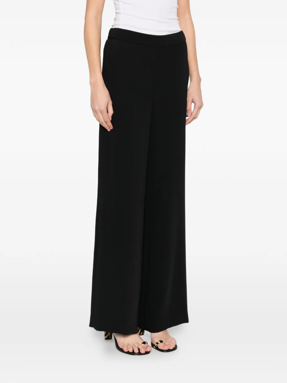  P.a.r.o.s.h. Flared Trousers - Black 