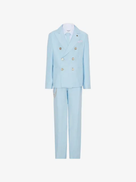 Colorichiari double-breasted suit