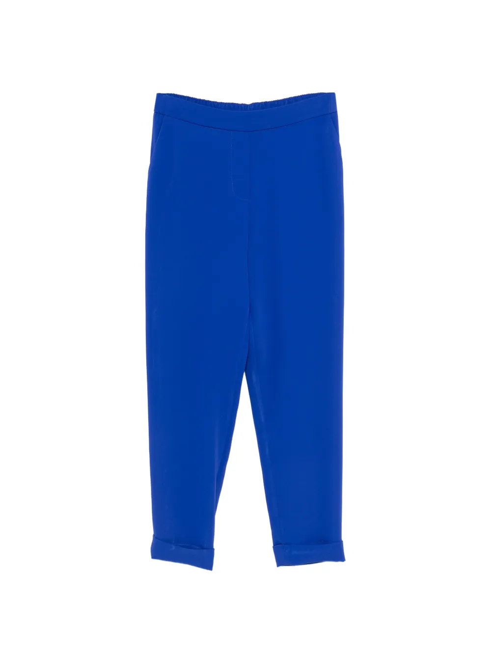 P.A.R.O.S.H. Cady cuffed trousers - Blu