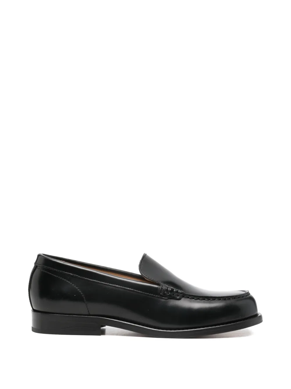 A.P.C. leather loafers - Nero