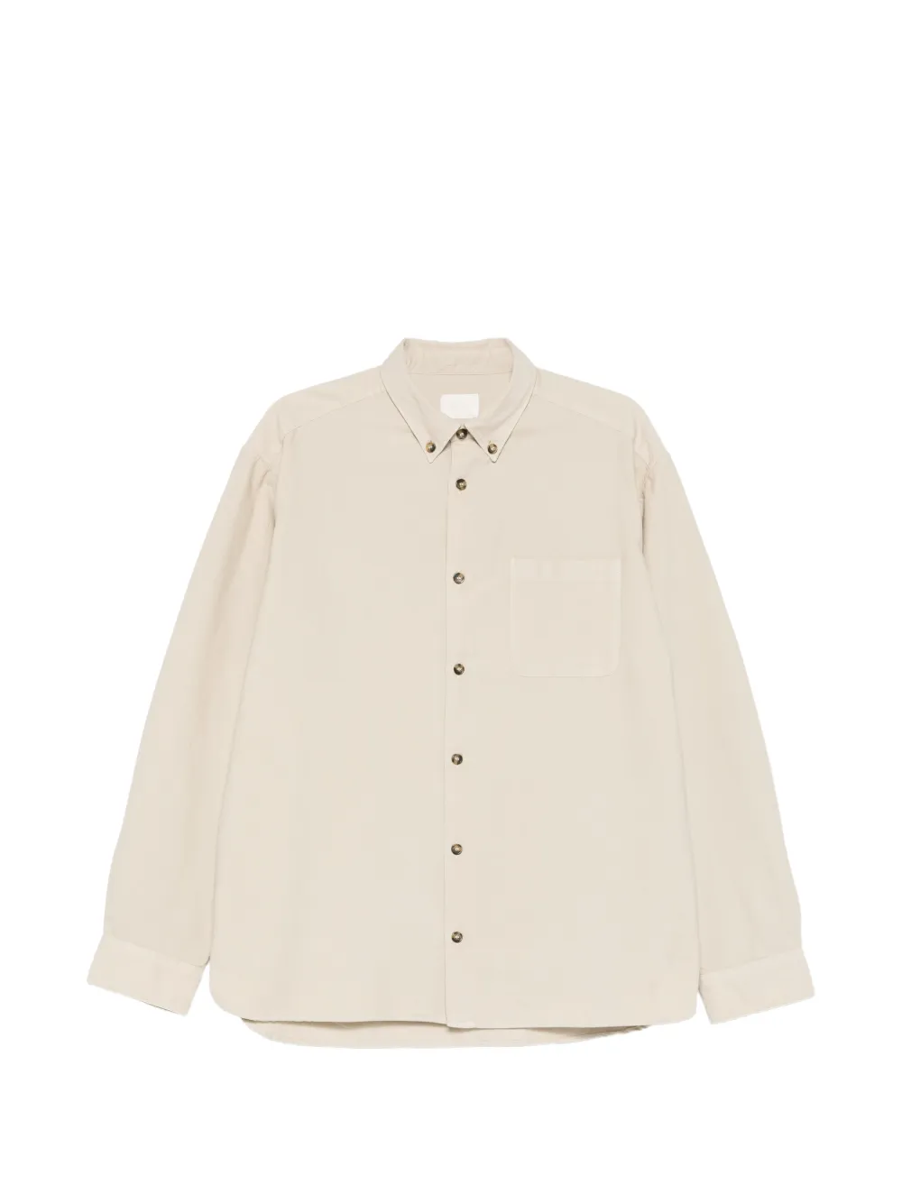 A.P.C. button pocket shirt - Toni neutri
