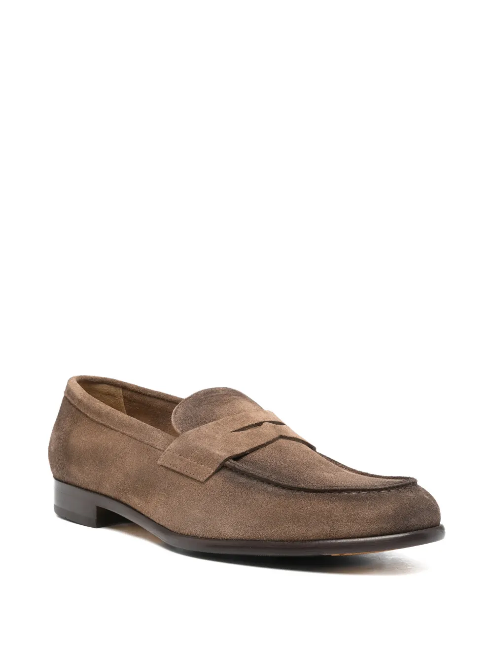 Doucal's suede loafers Bruin