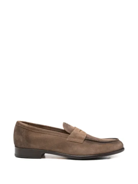 Doucal's suede loafers