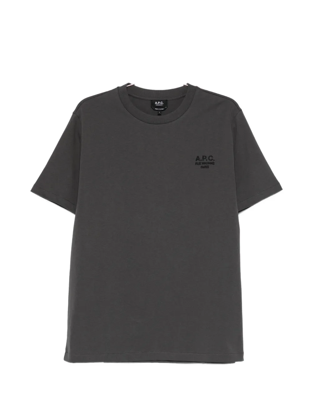 A.P.C. logo T-shirt - Grigio