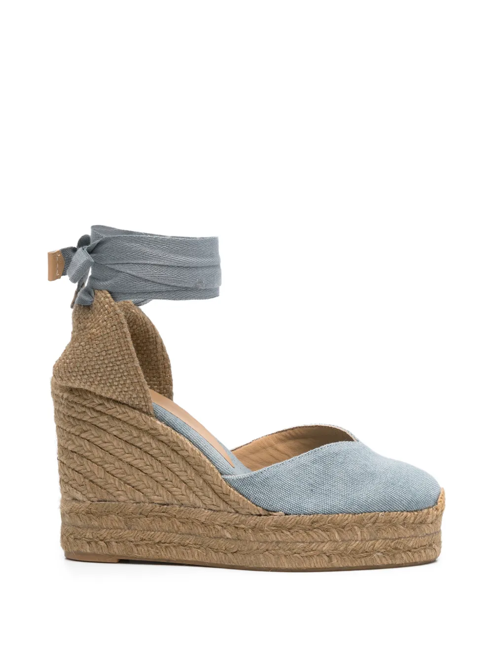 Castañer Chiara cotton sandal - Blu