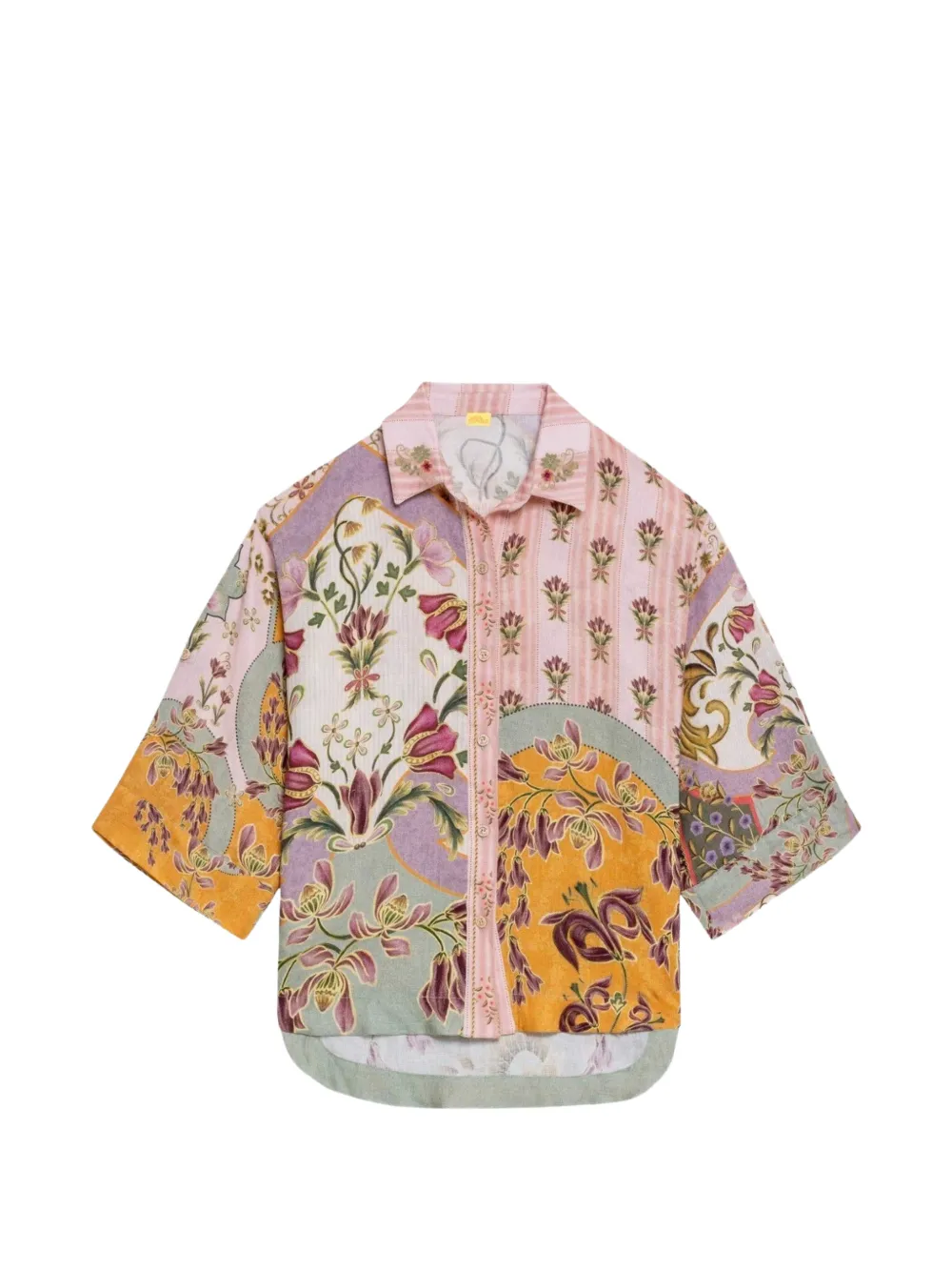 Agua By Agua Bendita Chrissy Aura Sprinted shirt - Toni neutri