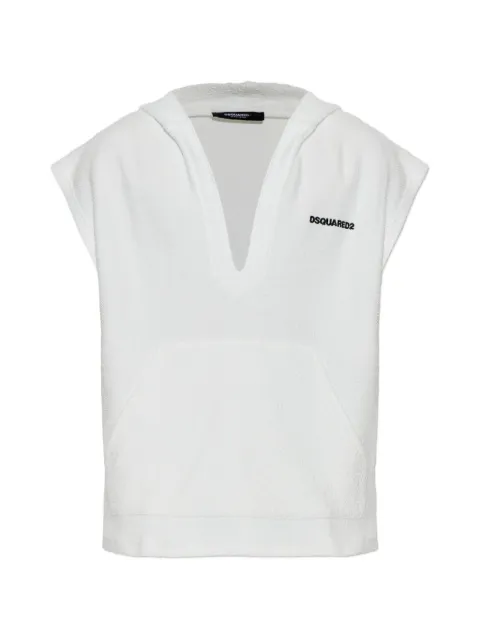 DSQUARED2 hooded V-neck vest