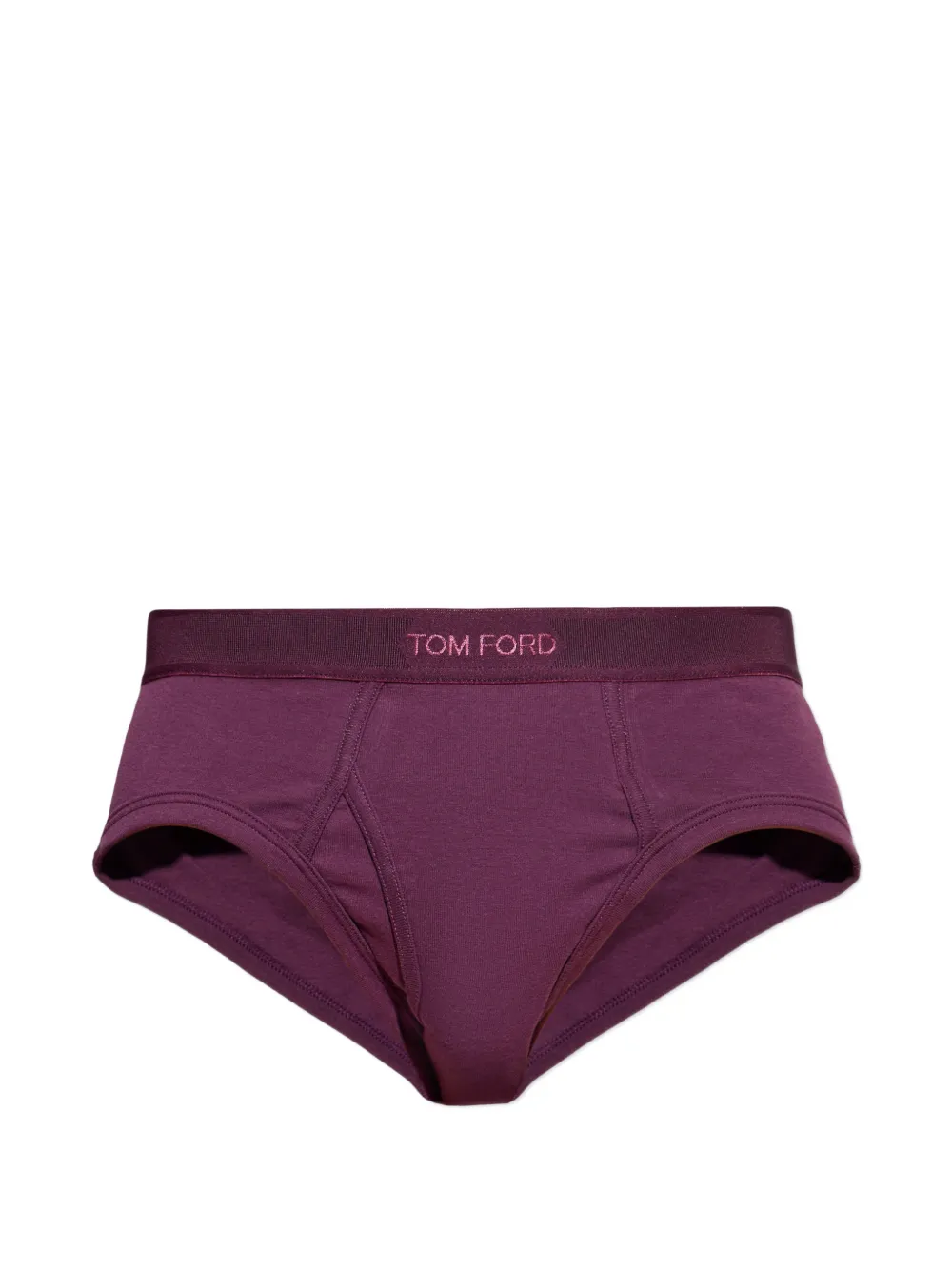 TOM FORD logo-waistband briefs - Viola
