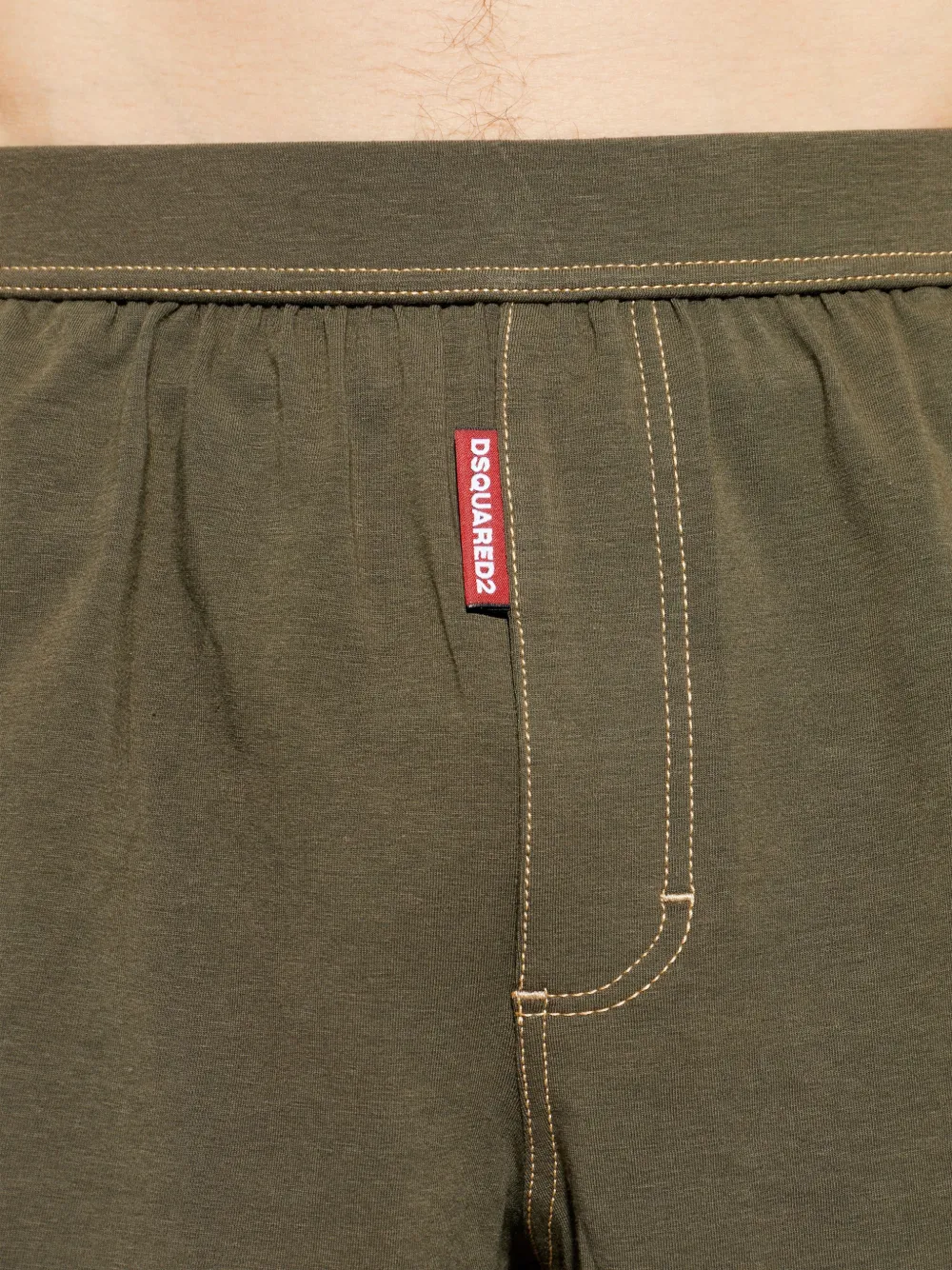 DSQUARED2 Boxershorts met logo-label Groen