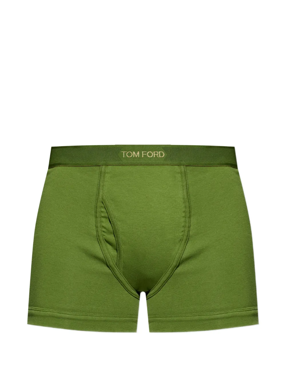 TOM FORD logo-waistband briefs - Grün