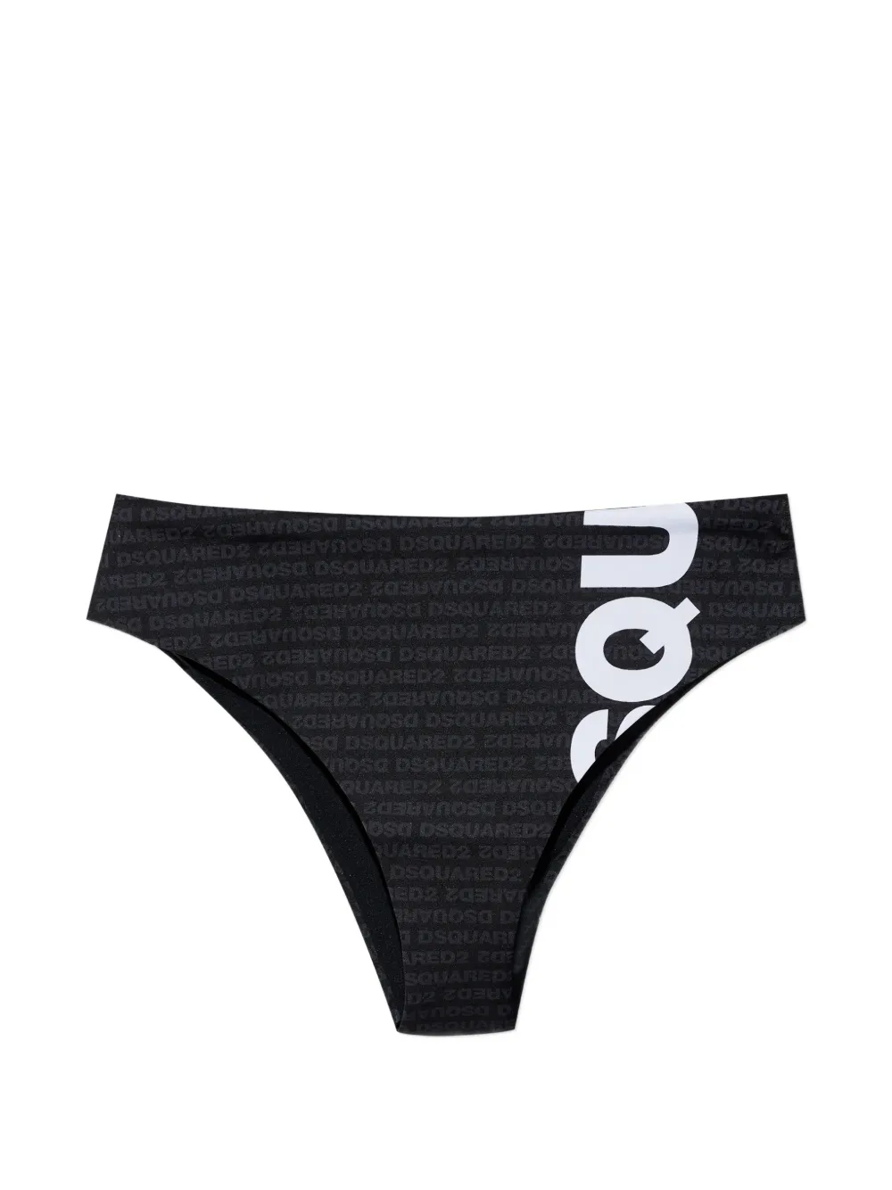 DSQUARED2 logo-print bikini bottoms - Nero