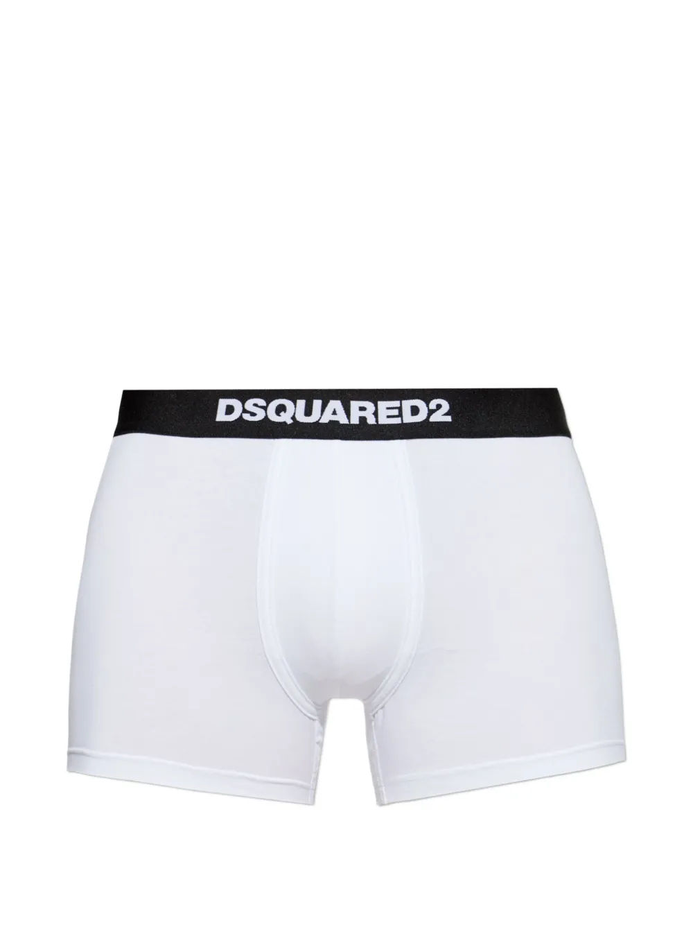 DSQUARED2 logo-waistband briefs - Bianco
