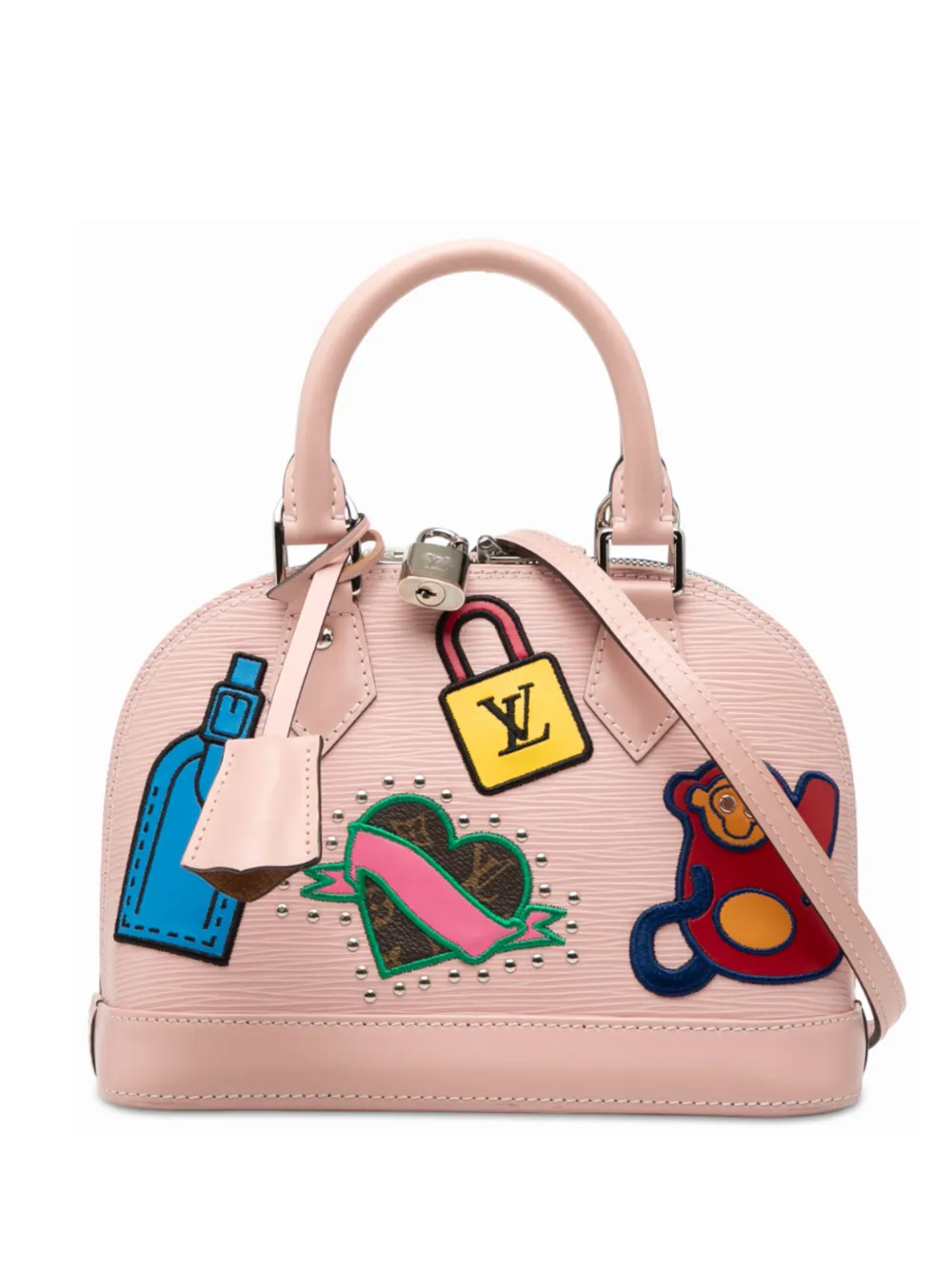 Louis Vuitton Pre-Owned 2018 Epi Stickers Alma BB satchel - Rosa