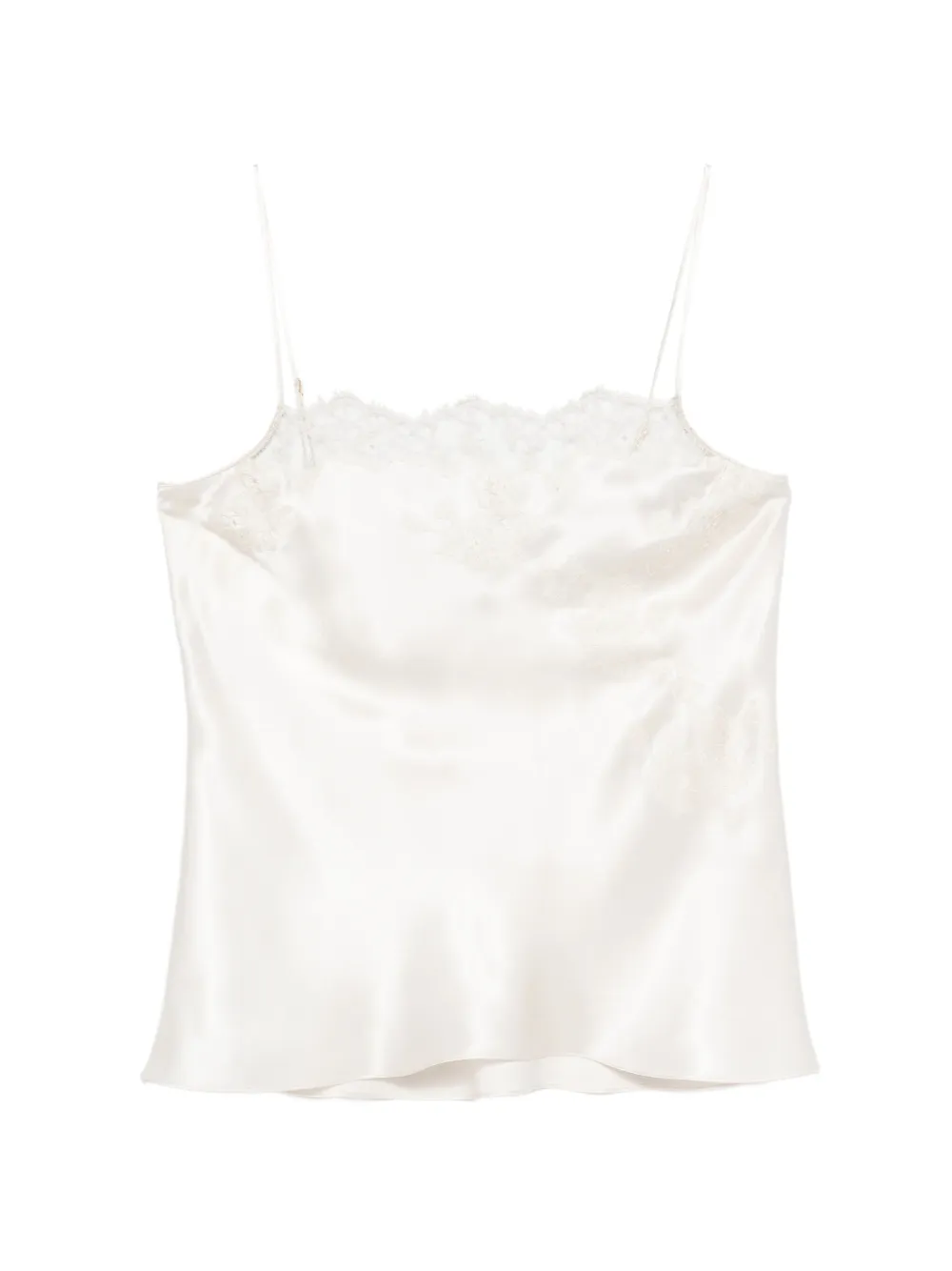 Carine Gilson Camisole-Top mit Spitze - Nude