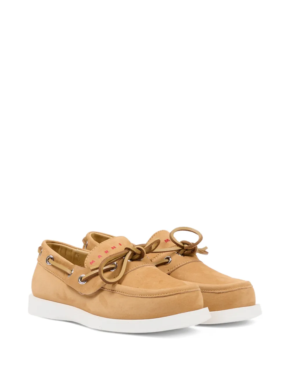 Marni Kids lace-up loafers - Neutrals
