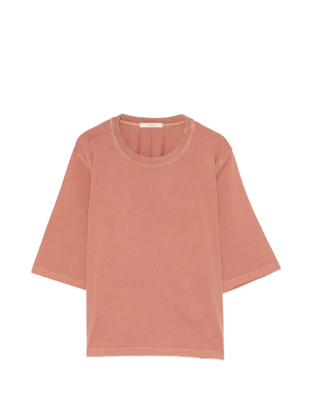 Sessùn crew-neck T-shirt - Marrone