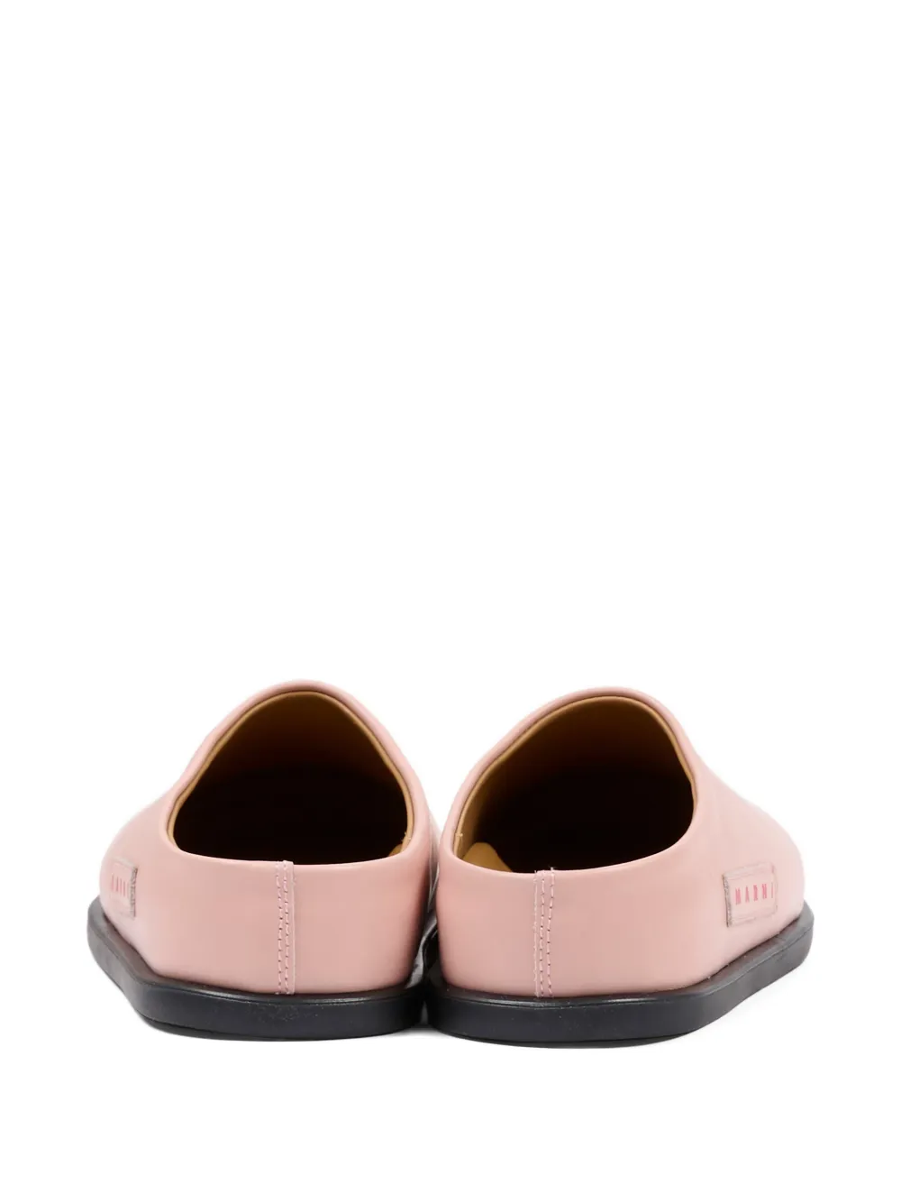 Marni Kids logo sabot sandal Roze