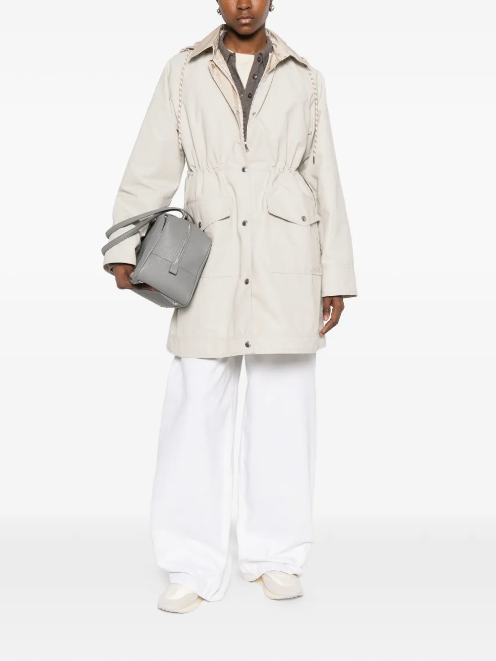  Moncler Parka Begonia - Neutro 