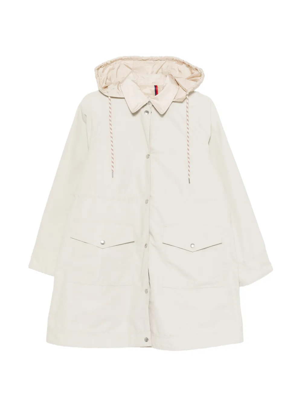 Moncler Begonia parka coat - Toni neutri