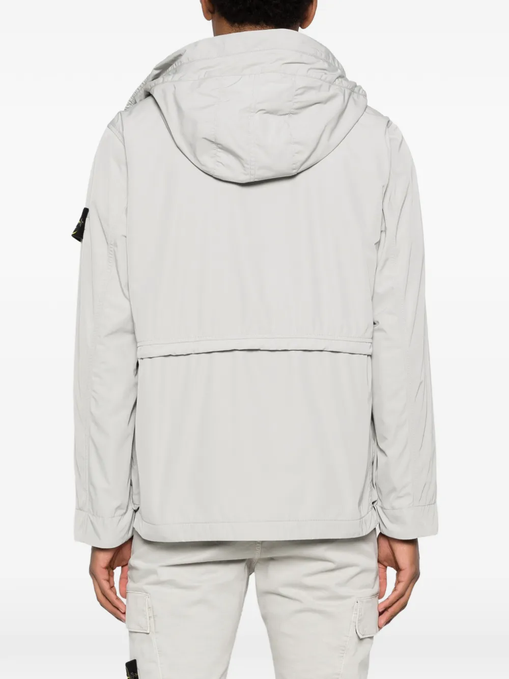 Stone Island Jack met capuchon Grijs