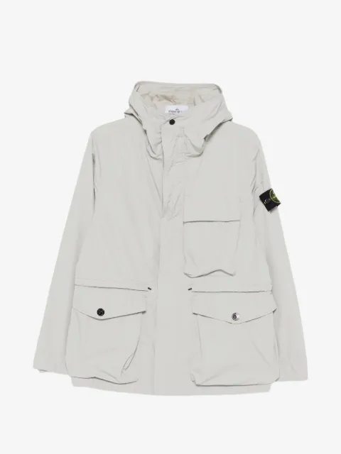 Stone Island Kapuzenjacke mit Brusttaschen