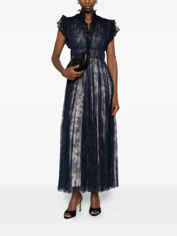 alberta ferretti blue lace dress Alberta Ferretti Dress - Light Blue