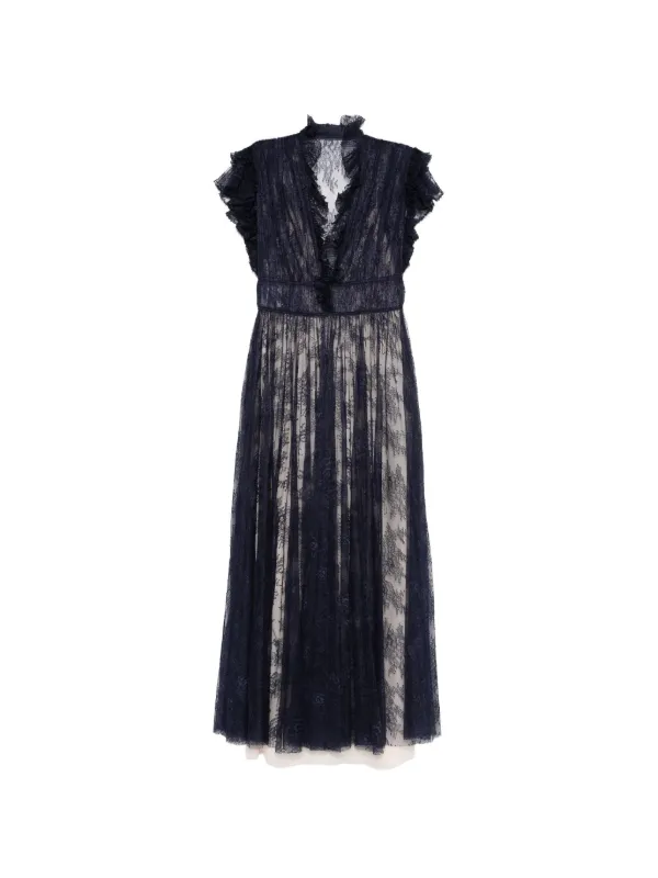 alberta ferretti blue lace dress Alberta Ferretti Dress woman - Blue | 04531635