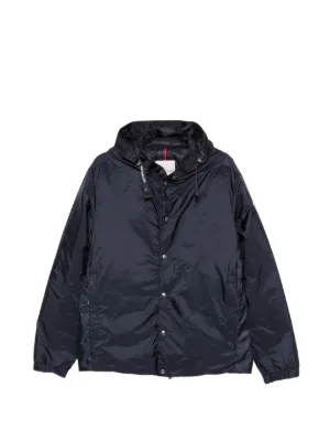 Moncler Etiache Hooded Rain Jacket | Blue | FARFETCH
