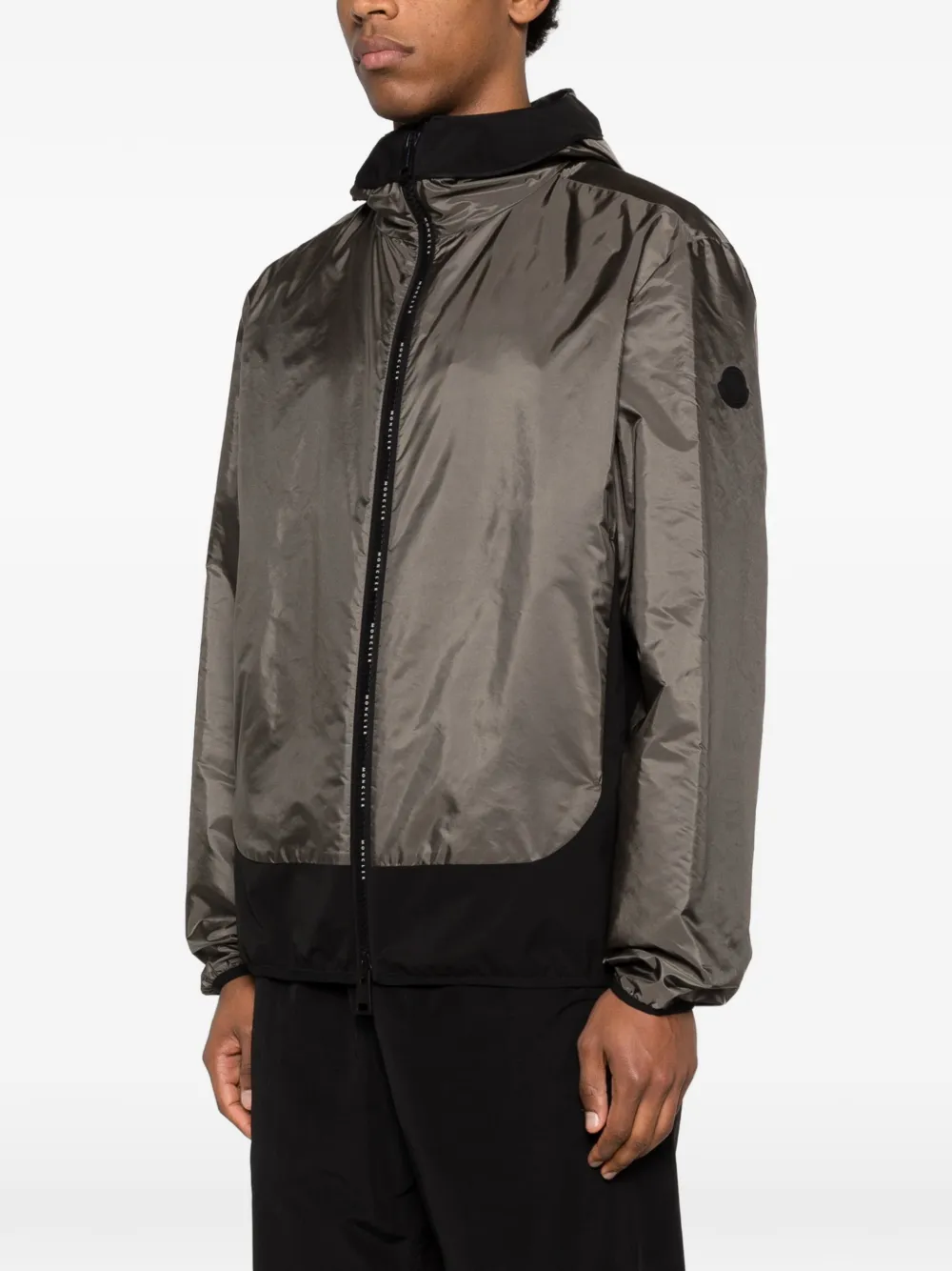 Moncler Galveston jack met capuchon en rits Groen