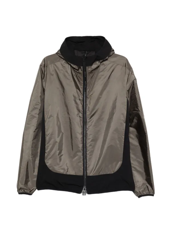 Moncler Galveston Hooded Zipped Jacket in Green