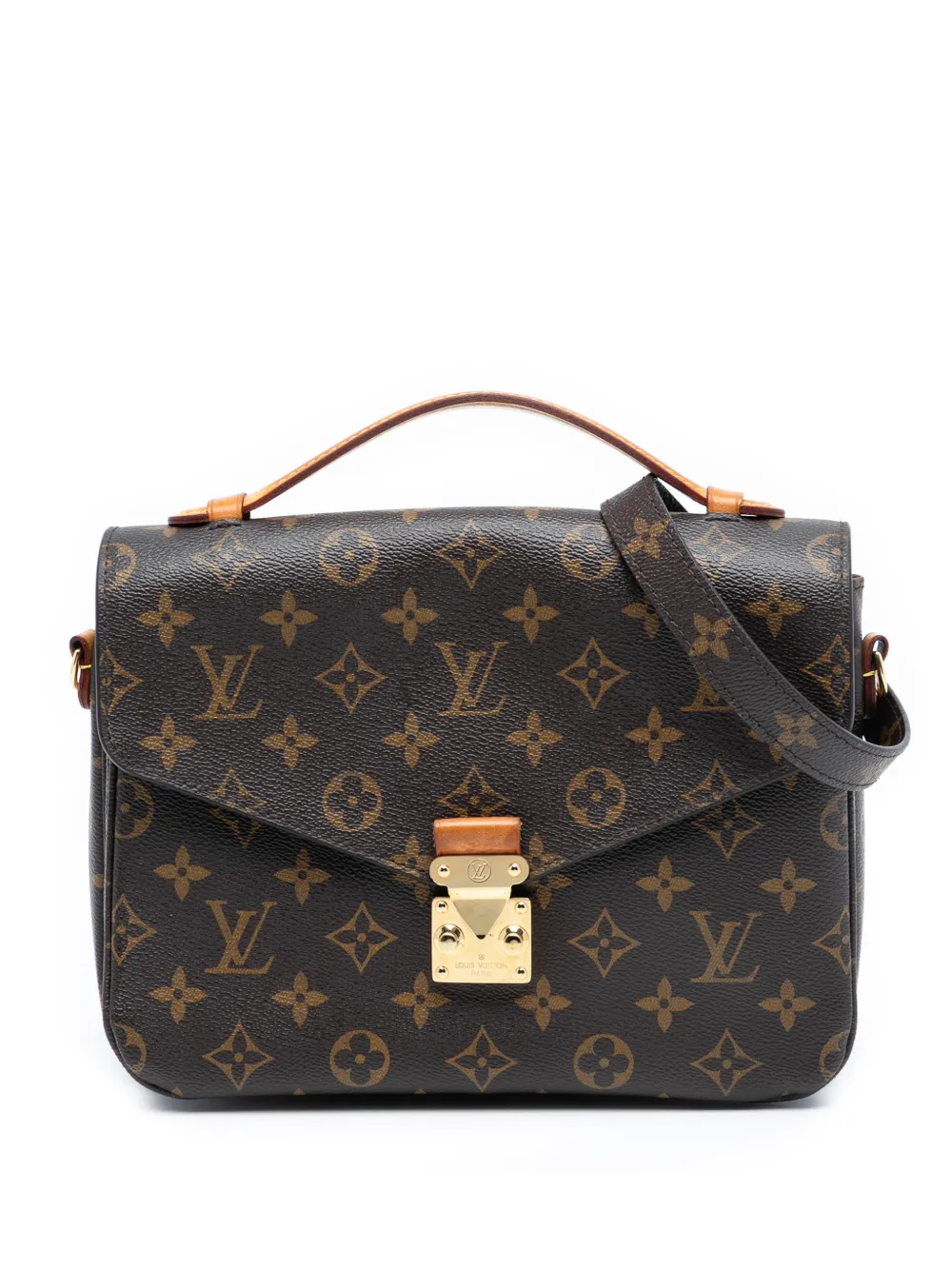Louis Vuitton Pre-Owned 2016 Monogram Pochette Metis satchel - Marrone