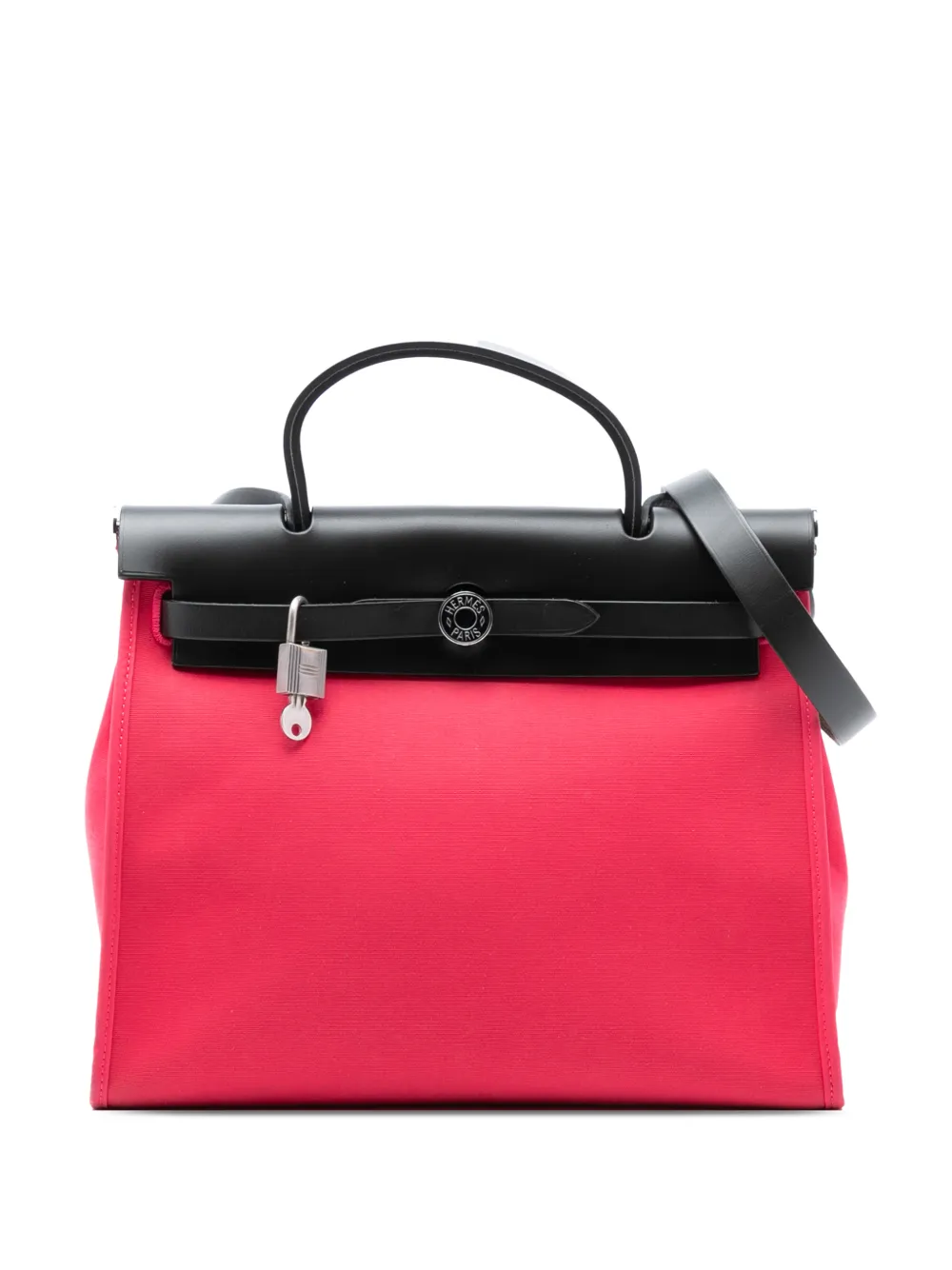 Hermès Pre-Owned 2017 Toile Herbag Zip 31 satchel - Rosa